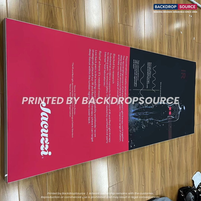 Non-Lit SEG Fabric Media Walls