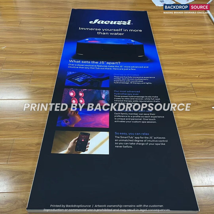 Non-Lit SEG Fabric Media Walls