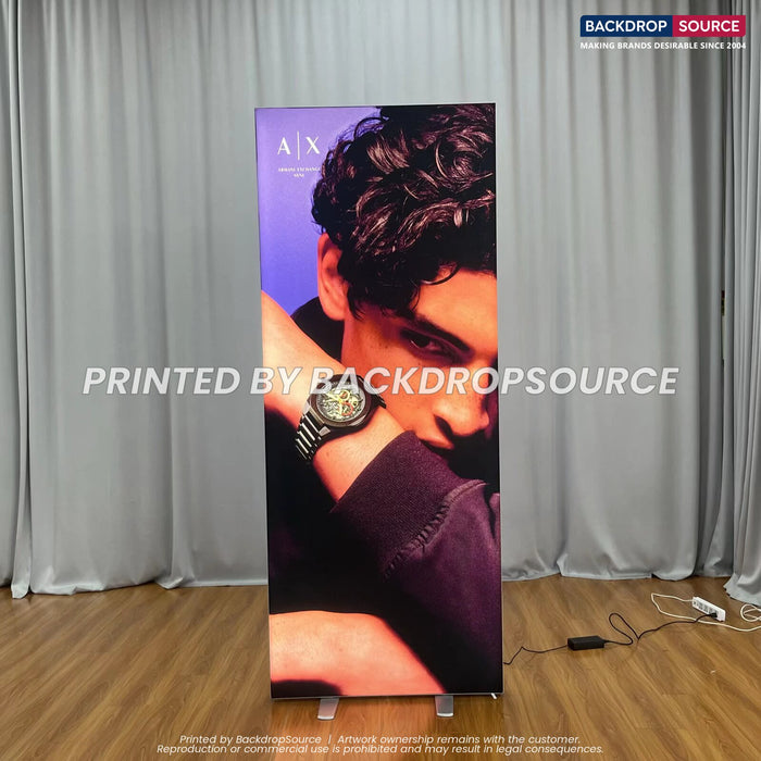 Non-Lit SEG Fabric Media Walls