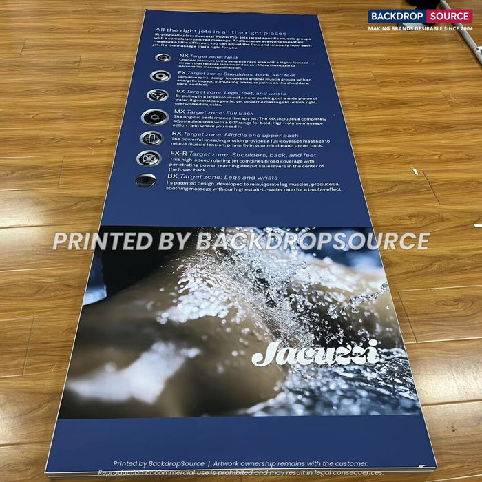 Non-Lit SEG Fabric Media Walls