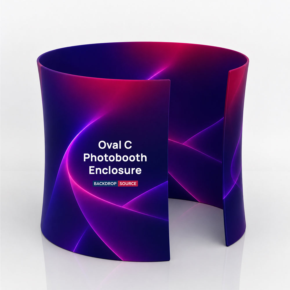The Oval C Photobooth Enclosure