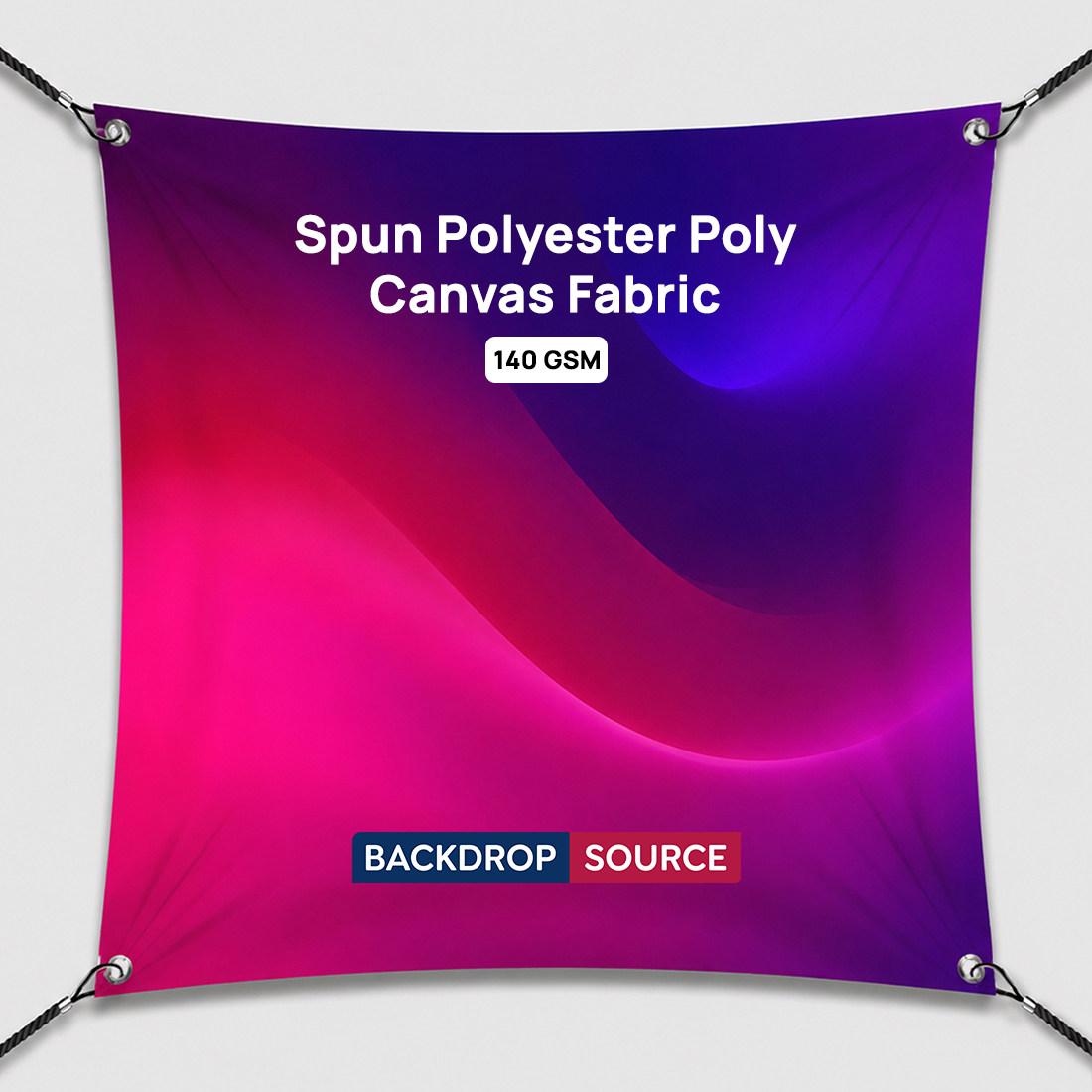 Druck von Bannern aus Polycanvas-Stoff