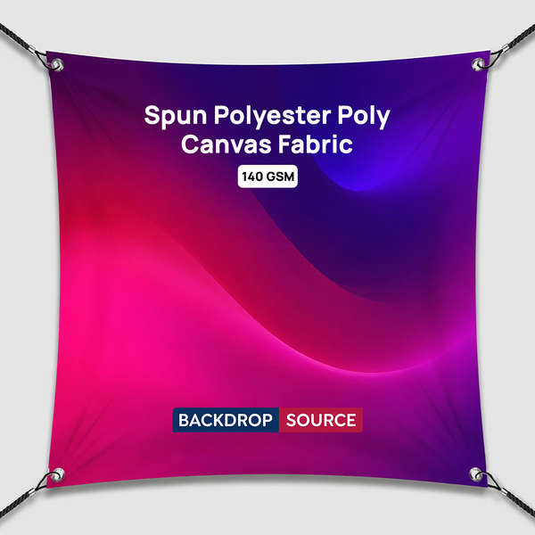 Druck von Bannern aus Polycanvas-Stoff