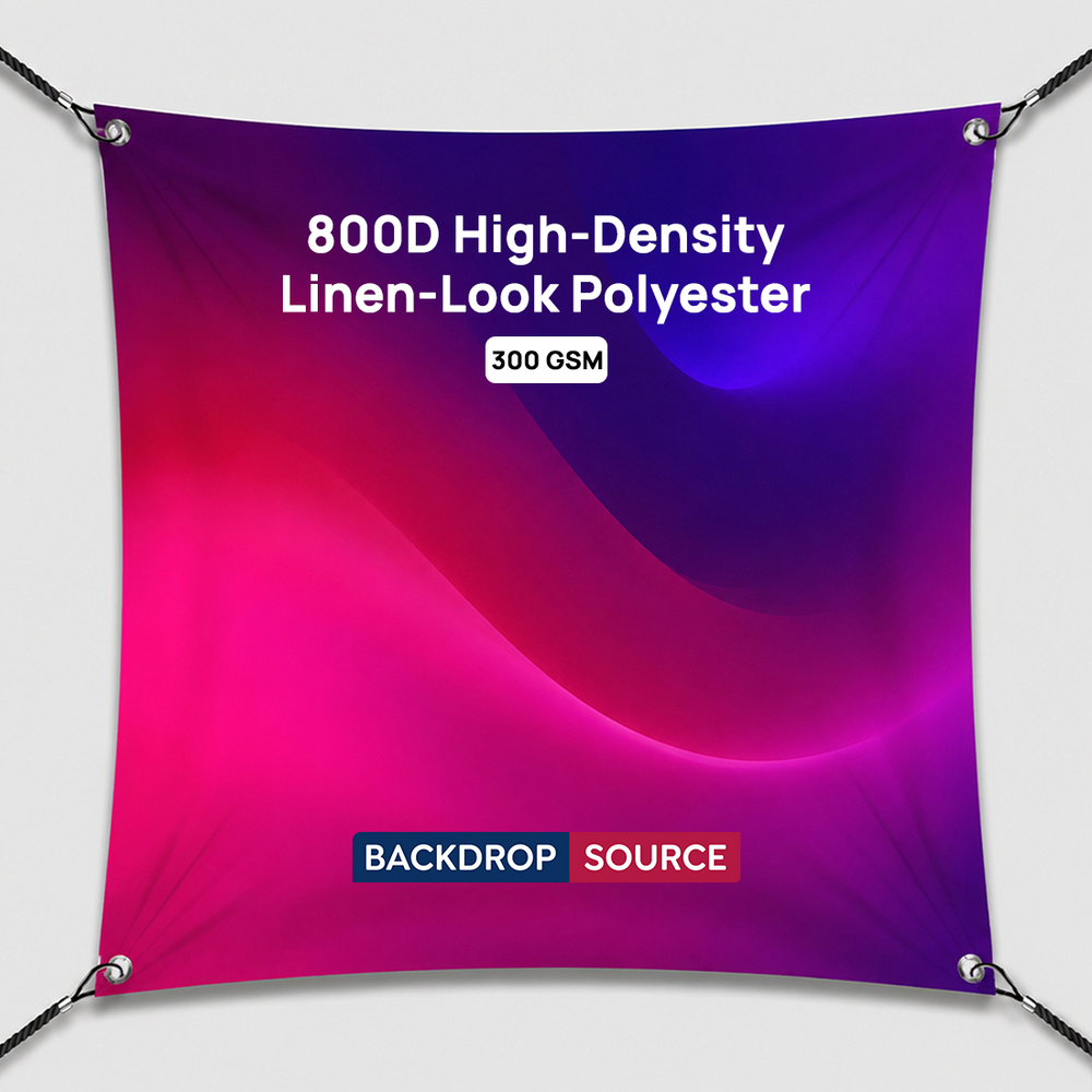 Druck von Bannern aus Polycanvas-Stoff