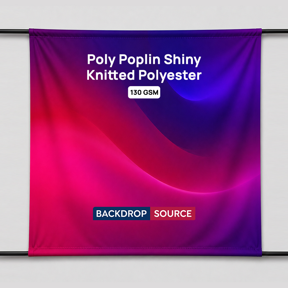 Druck auf Poly-Popeline-Stoff