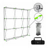 Mobile gerade Pop-up-Wand aus Stoff