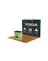 Gerades 3m x 3m Popup-Exhibit-Pro-3-in-1-Displayset mit Illume-Leuchten