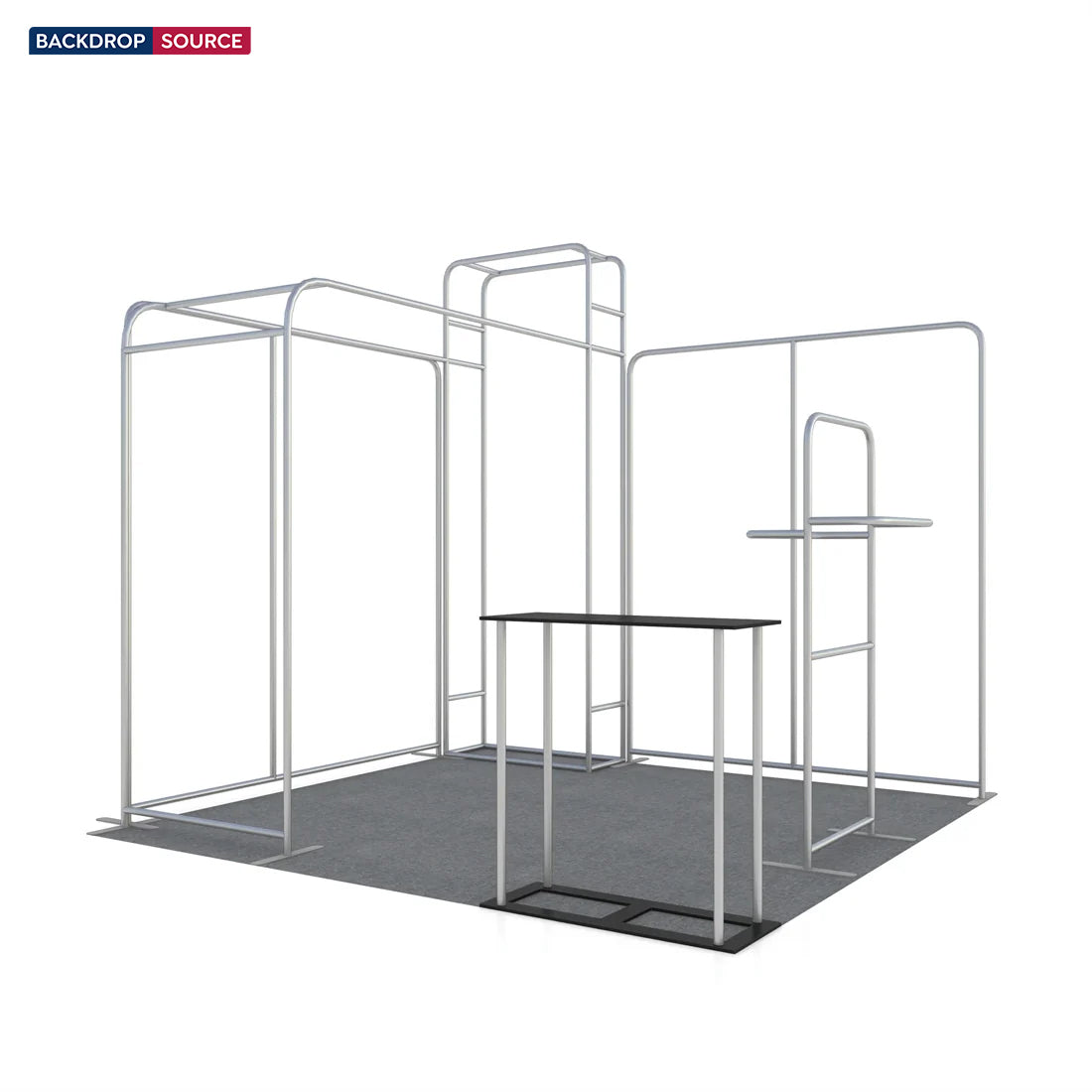 Tragbare Ausstellungswand 3m x 3m – Modell 19