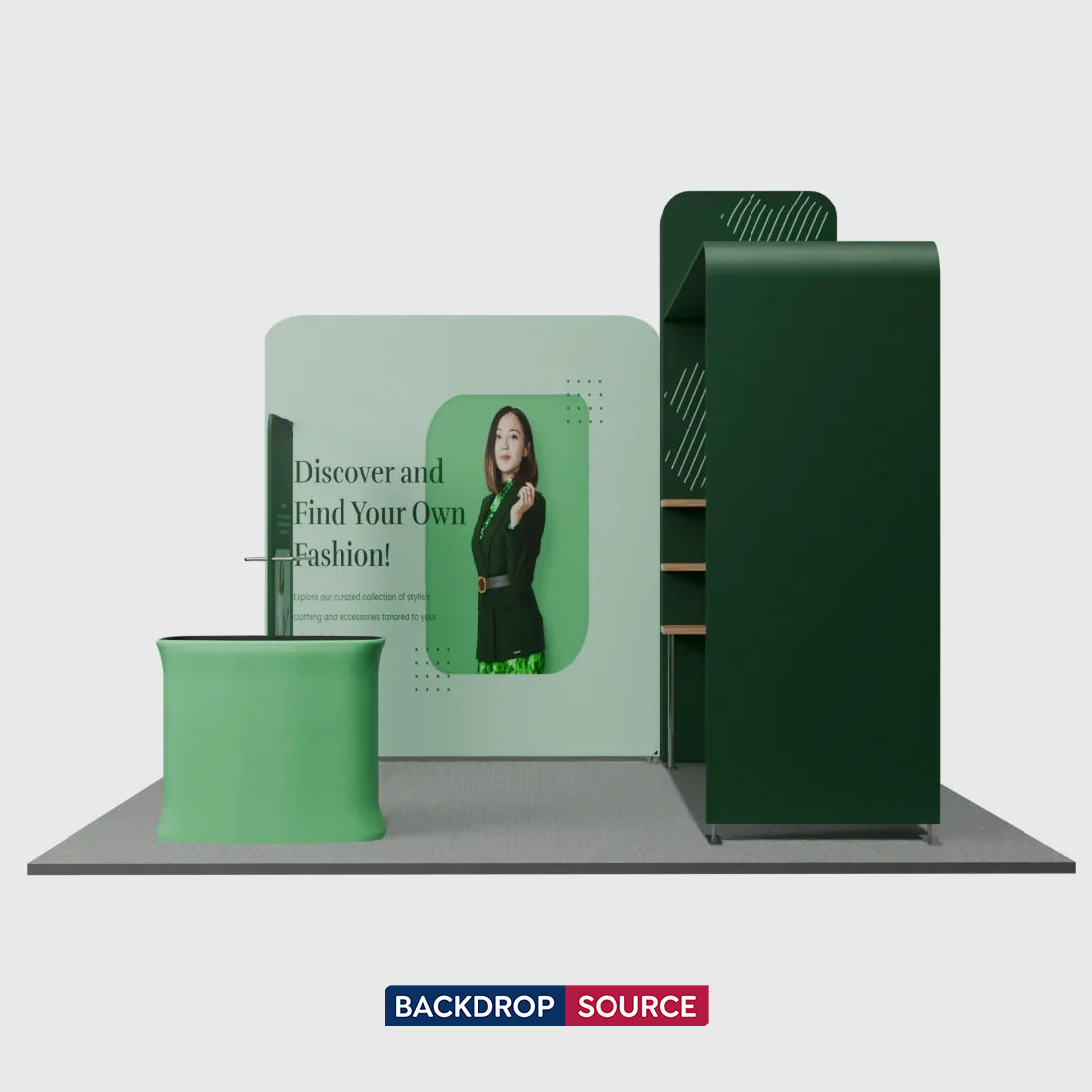 Tragbare Ausstellungswand 3m x 3m – Modell 19
