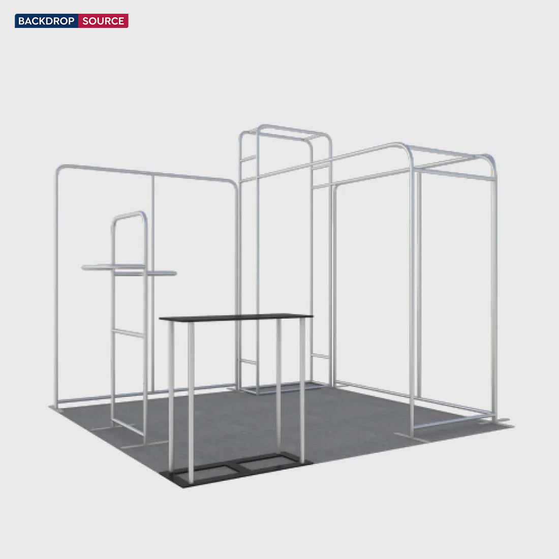 Tragbare Ausstellungswand 3m x 3m – Modell 19