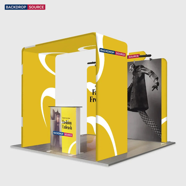 Tragbare Messedisplaywand 3m x 3m – Modell 29