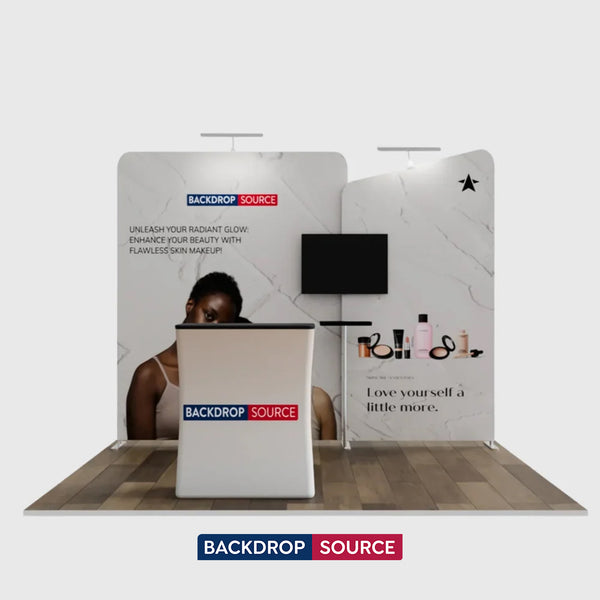 Tragbares Ausstellungsdisplay 3m x 3m – Modell 3