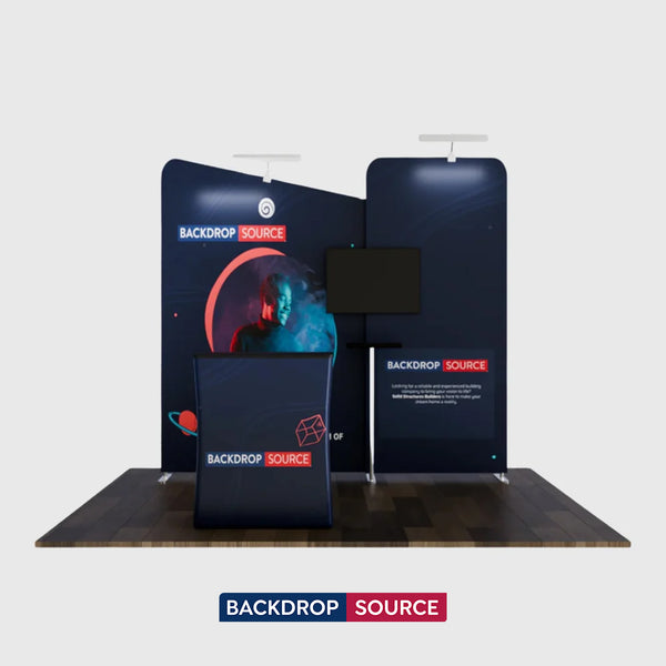 Tragbares Ausstellungsdisplay 3m x 3m – Modell 7