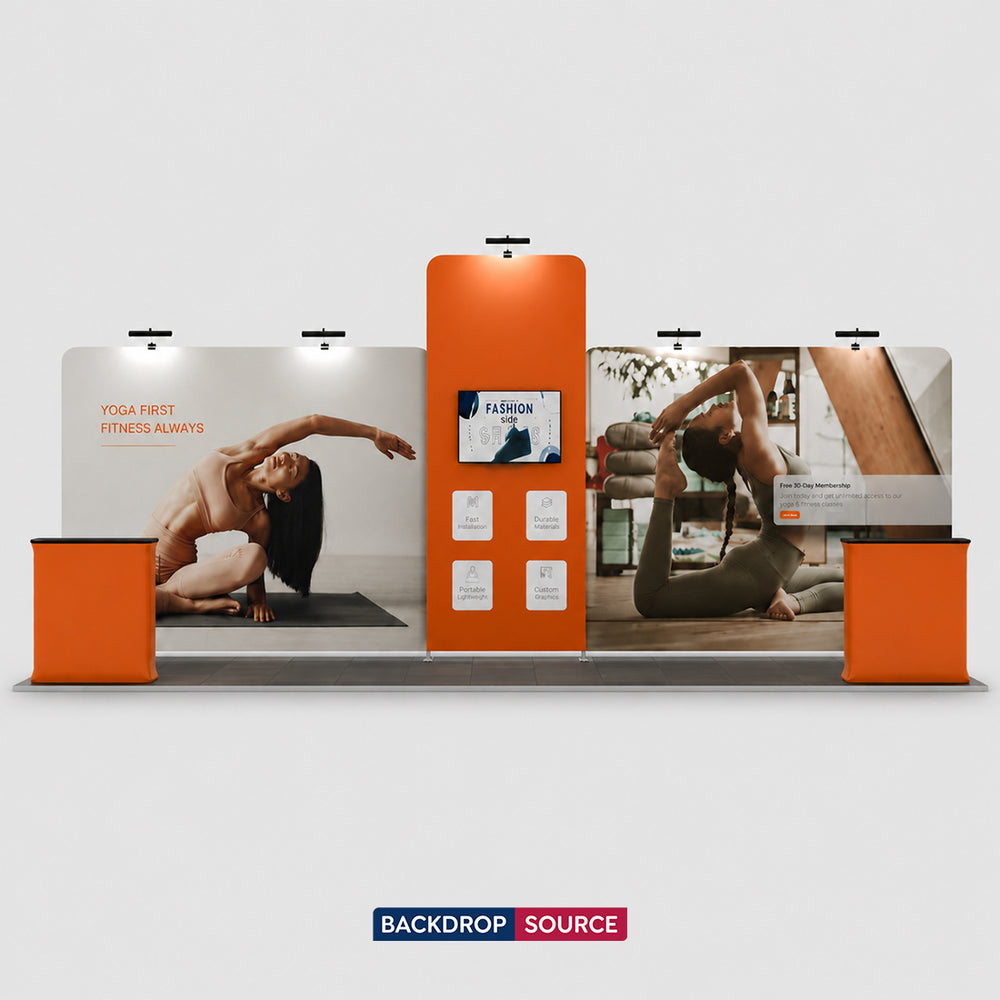 Portable Exhibit Display 6m x 3m - Model 12