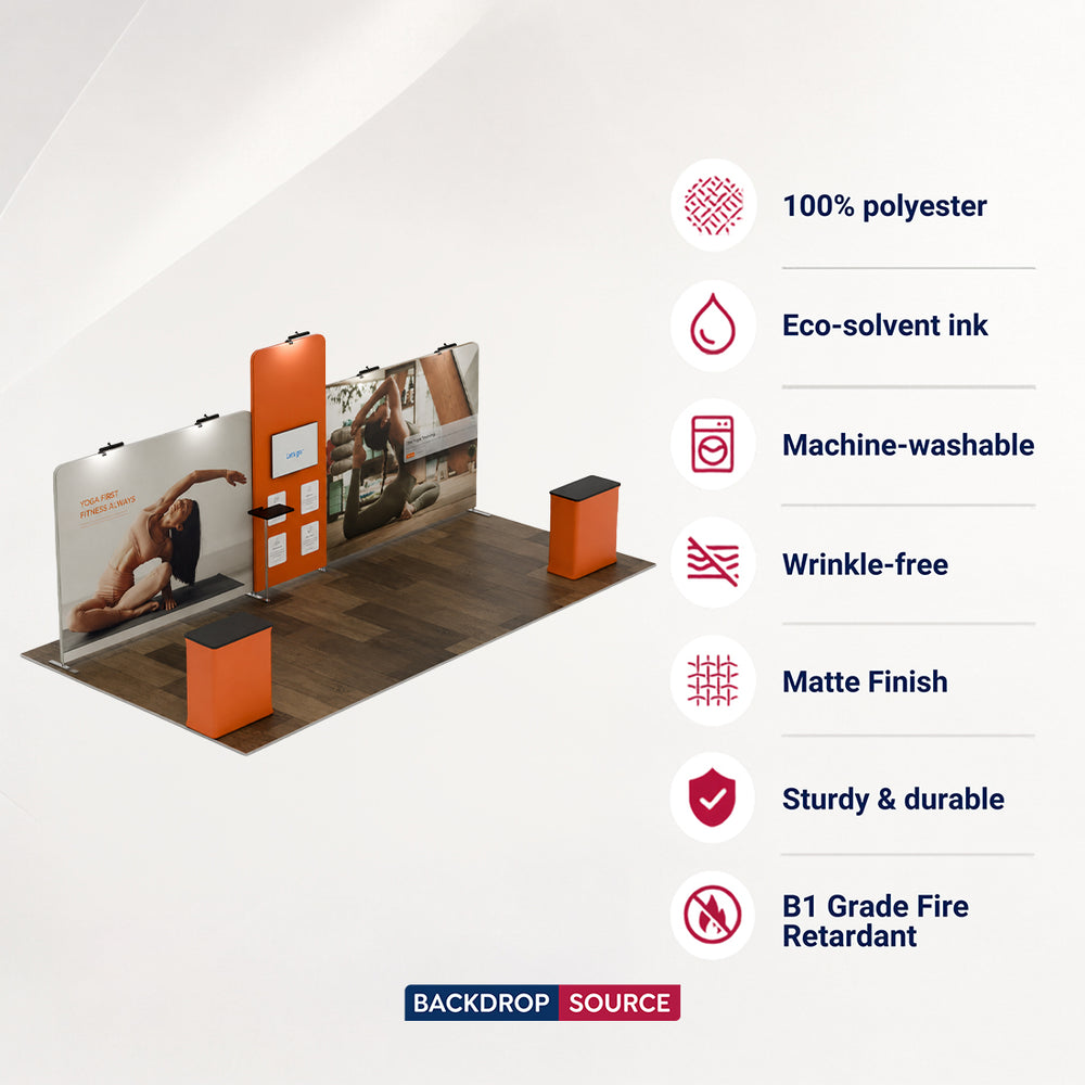 Portable Exhibit Display 6m x 3m - Model 12