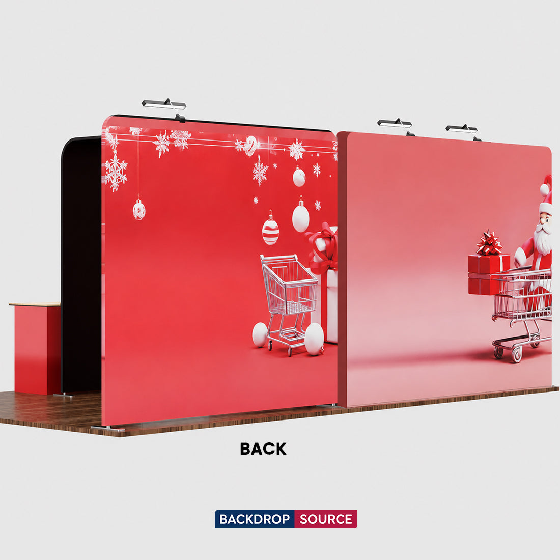 Mobiles Ausstellungsdisplay 6m x 3m – Modell 20