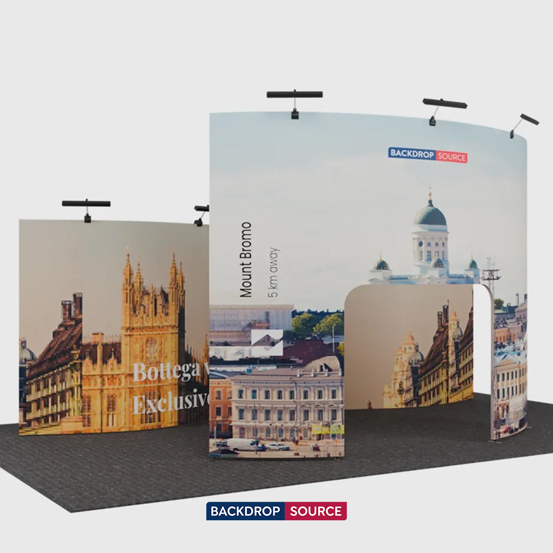 Mobiles Ausstellungsdisplay 6m x 3m – Modell 21