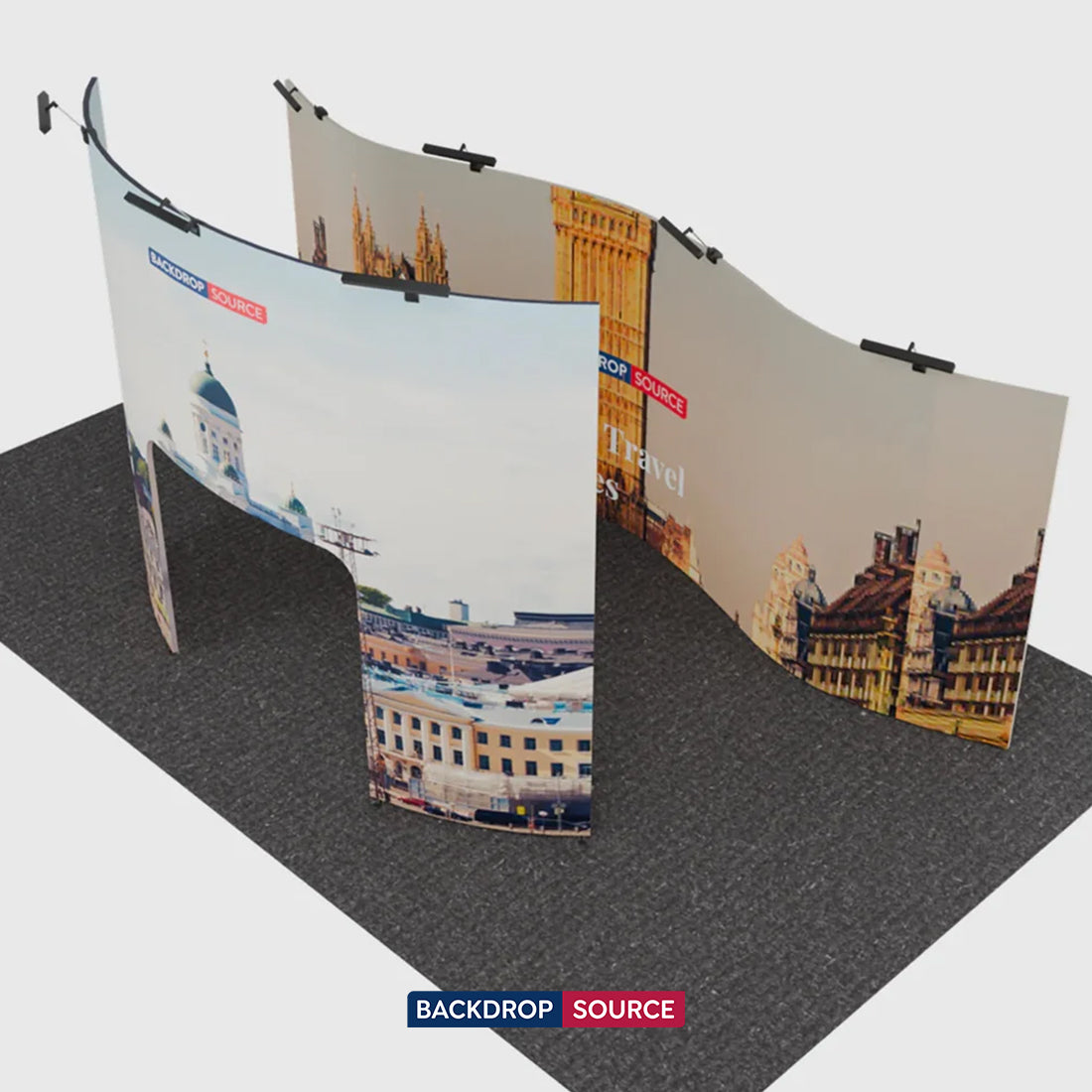 Mobiles Ausstellungsdisplay 6m x 3m – Modell 21