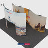 Mobiles Ausstellungsdisplay 6m x 3m – Modell 21