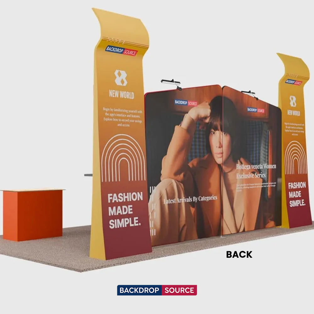Mobiles Ausstellungsdisplay 6m x 3m – Modell 22