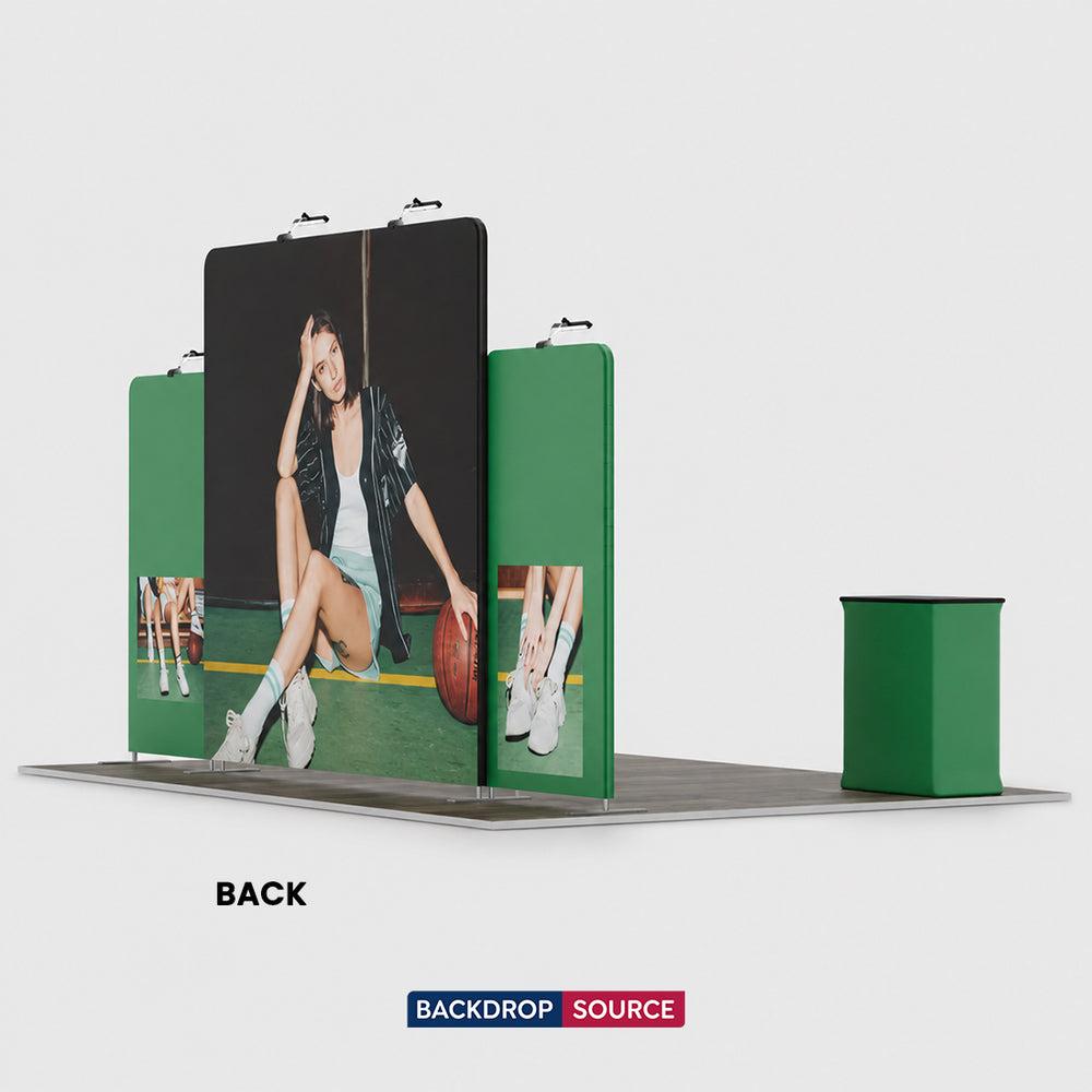 Tragbares Ausstellungsdisplay 6m x 3m – Modell 5