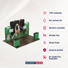 Tragbares Ausstellungsdisplay 6m x 3m – Modell 5