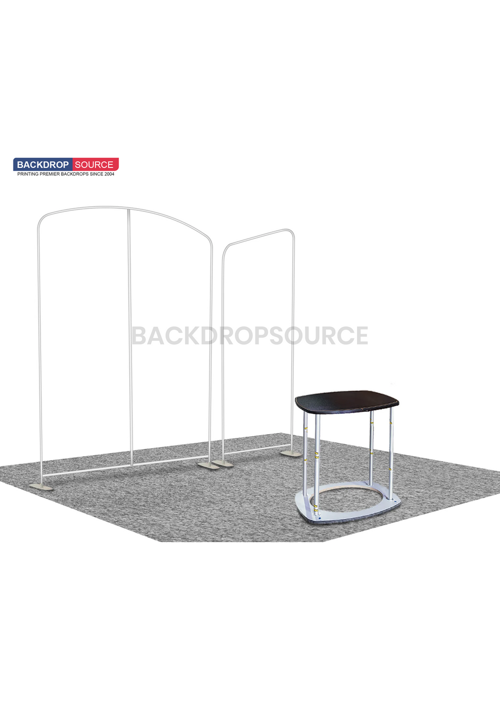 Tragbares Ausstellungsdisplay 3m x 3m – Modell 5