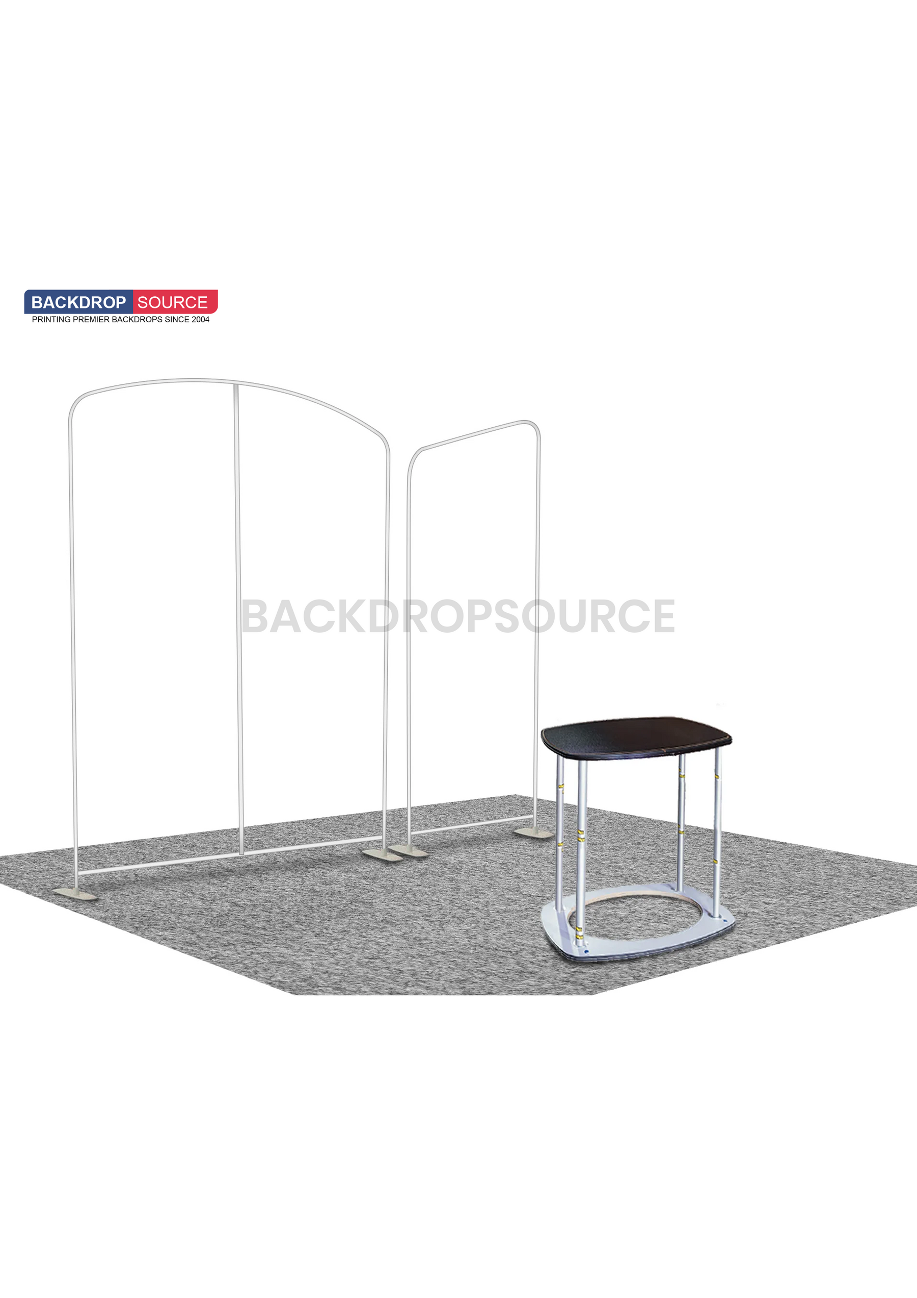 Tragbares Ausstellungsdisplay 3m x 3m – Modell 5