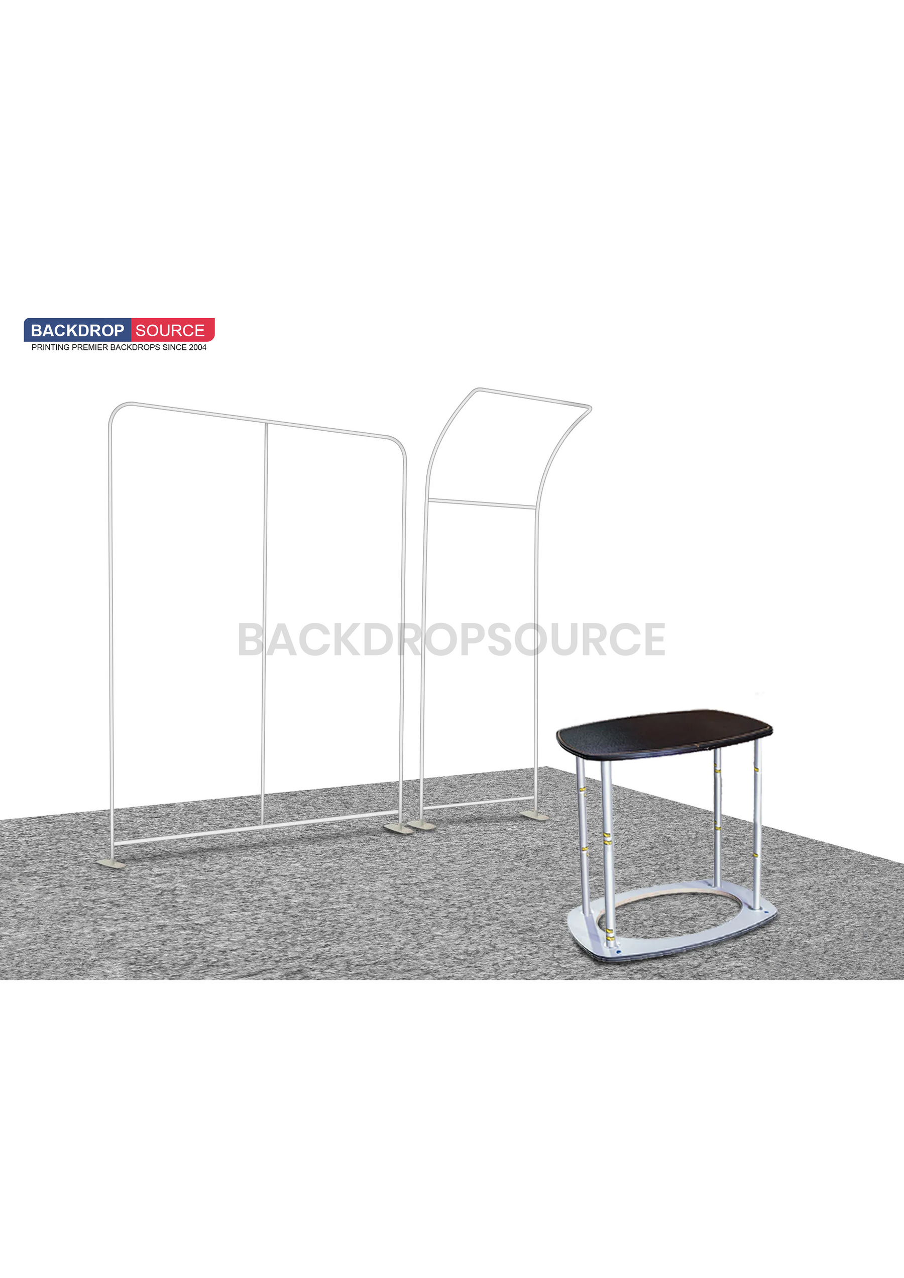 Tragbares Ausstellungsdisplay 3m x 3m – Modell 6