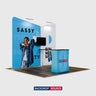 Tragbares Ausstellungsdisplay 3m x 3m – Modell 4