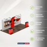 Portable Exhibit Display 6m x 3m - Model 13
