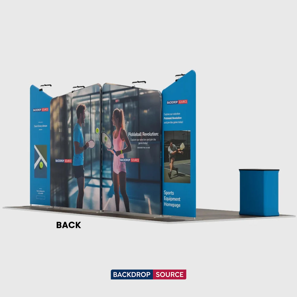 Tragbares Ausstellungsdisplay 6m x 3m – Modell 2