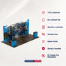 Tragbares Ausstellungsdisplay 6m x 3m – Modell 2