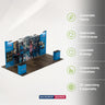Tragbares Ausstellungsdisplay 6m x 3m – Modell 2