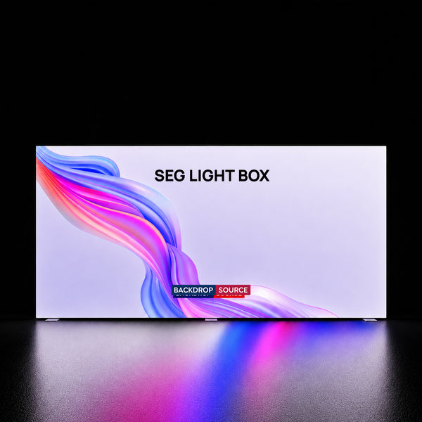 Rahmenlose SEG-Stoff-LED-Leuchtbox – 6m W