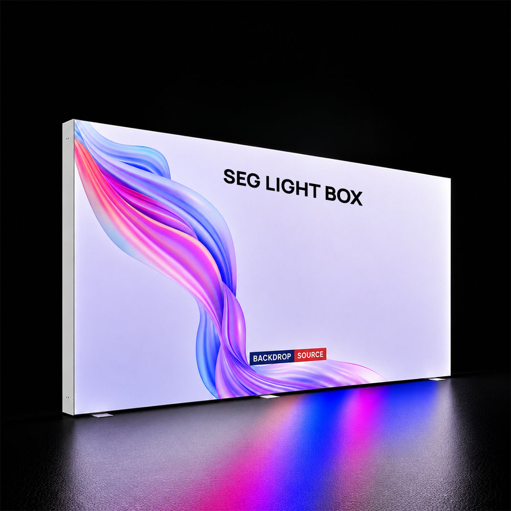 Rahmenlose SEG-Stoff-LED-Leuchtbox – 6m W