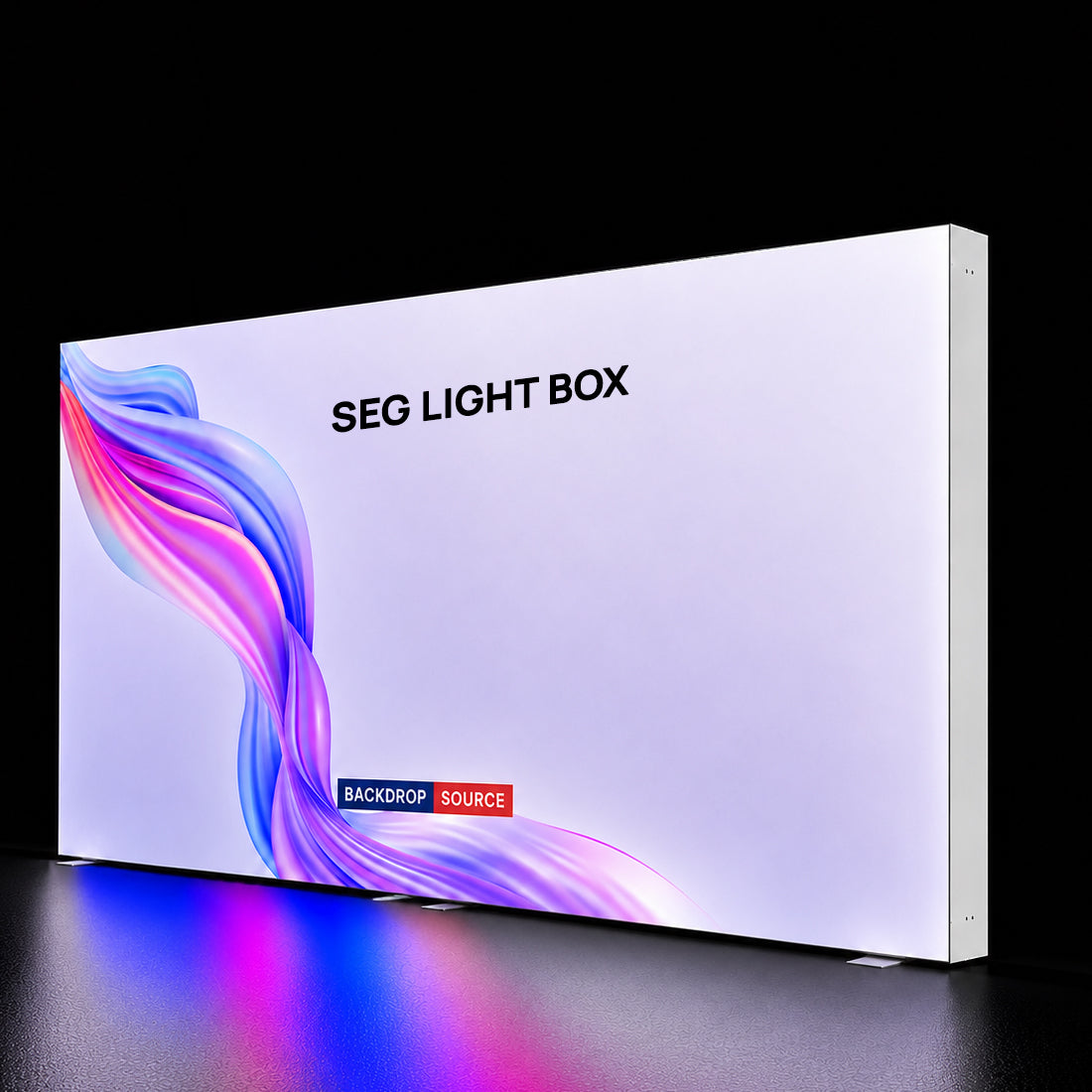 Rahmenlose SEG-Stoff-LED-Leuchtbox – 6m W