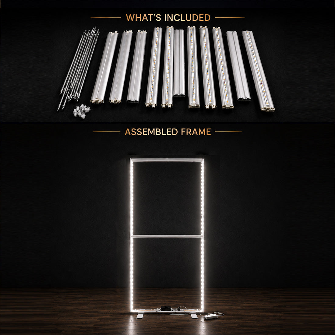 Rahmenloses SEG-Stoff-LED-Leuchtkastendisplay – 1m B x 2m H