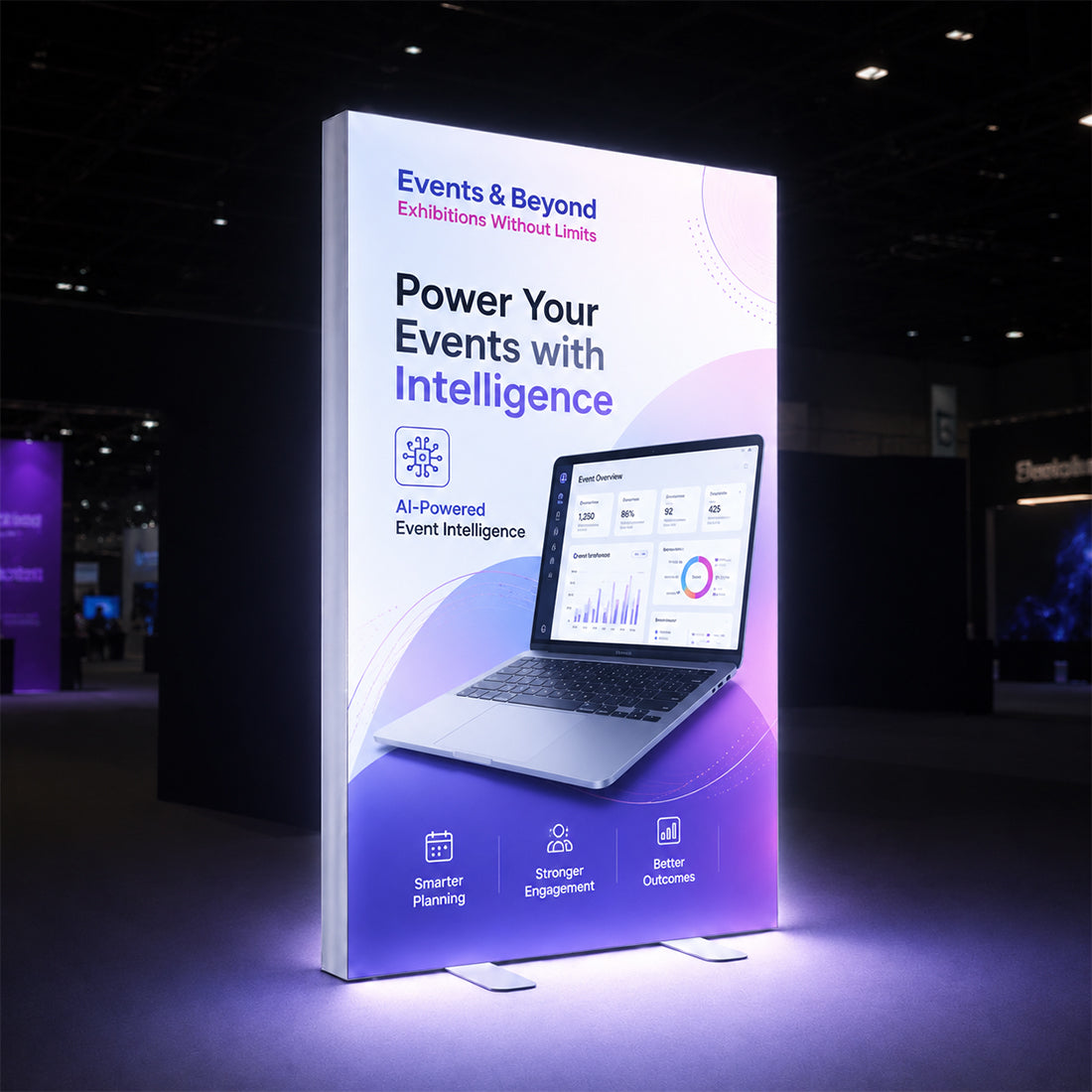 Rahmenloses SEG-Stoff-LED-Leuchtkastendisplay – 1.2m B x 2m H