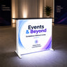 SEG Fabric Light Box Display Counter – 1m H Height