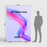 SEG-Stoff-Medienwand – 1.2m W x 2m H