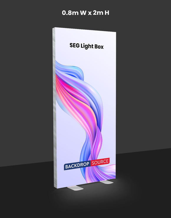 SEG Fabric LED Light Box - 0.8m x  2m