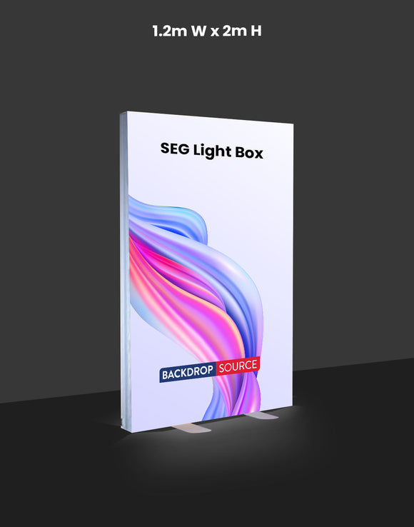 SEG Fabric LED Light Box - 1.2m W x 2m H