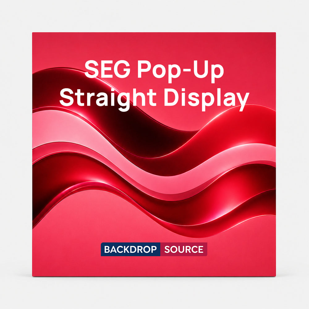 Gerade SEG-Popup-Medienwand