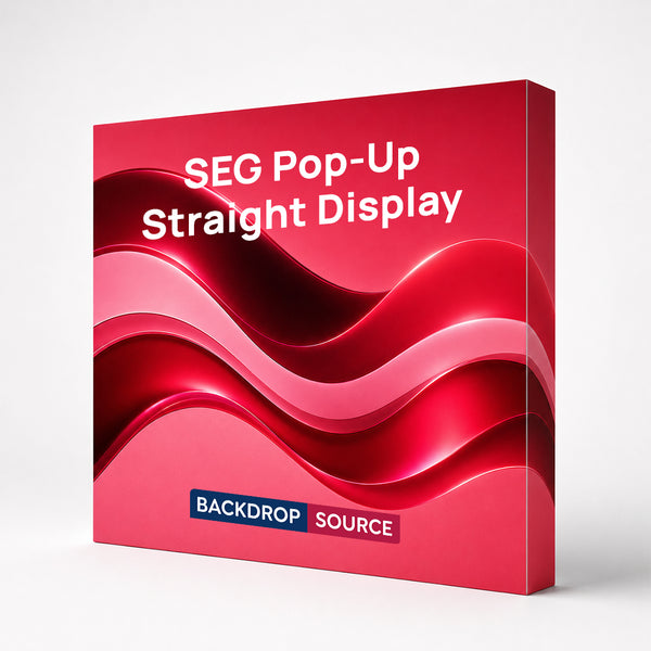 Gerade SEG-Popup-Medienwand