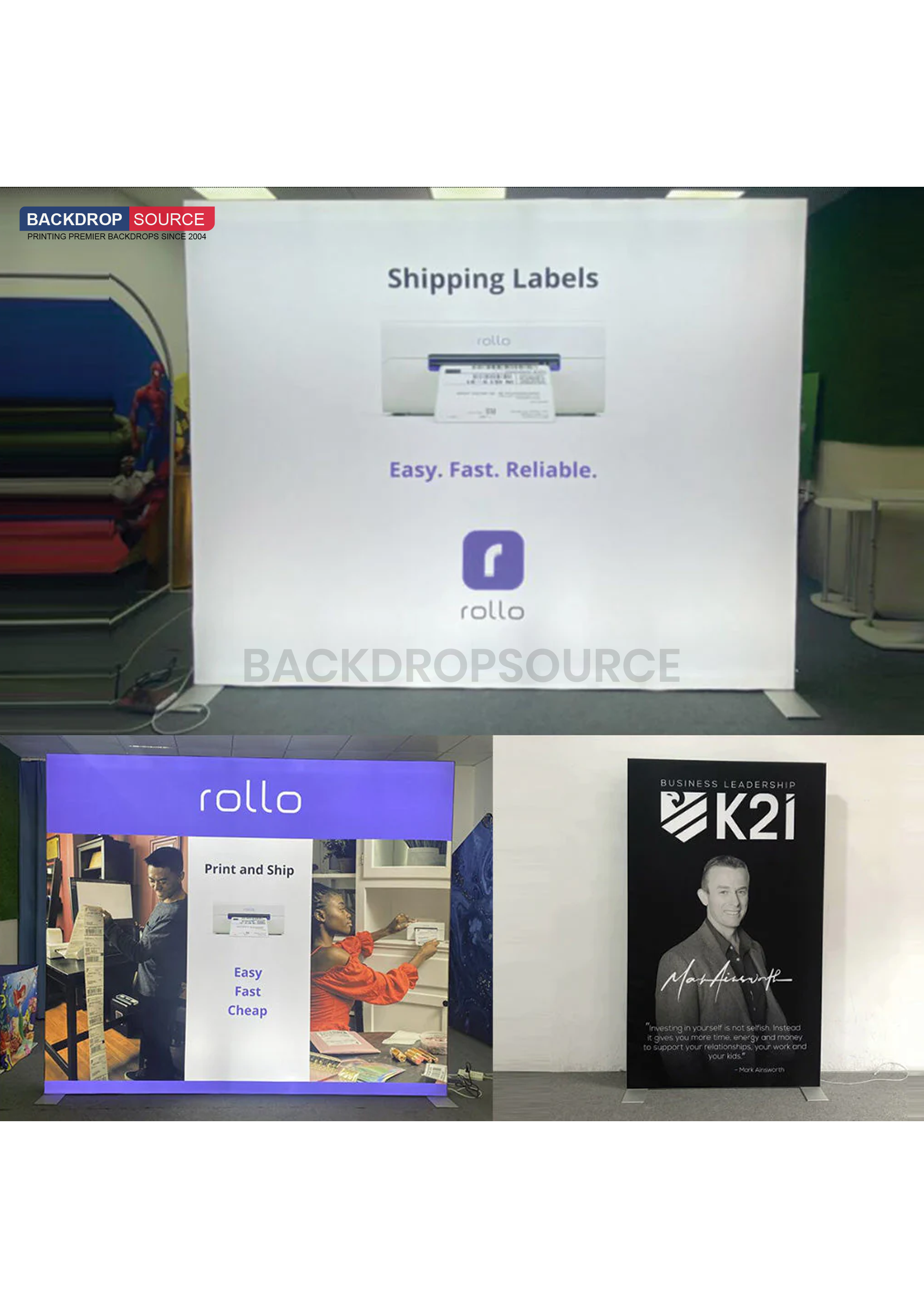 SEG Fabric LED Light Box - 0.8m x  2m