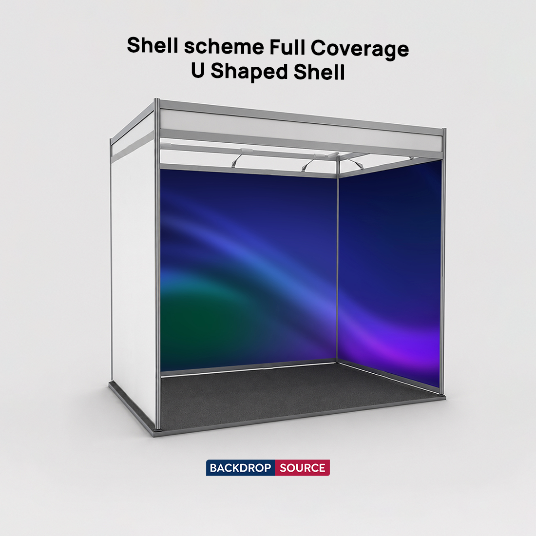 Shell scheme Exhibition Graphics  ( Full Coverage Seamless)
