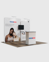 Tragbares Ausstellungsdisplay 3m x 3m – Modell 3