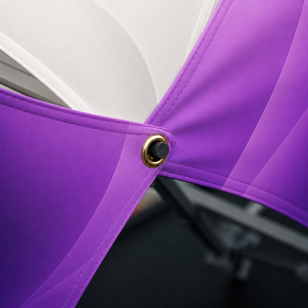 Kleines dreieckiges Stoff-GeoMetrix-Pop-up-Rasterdisplay
