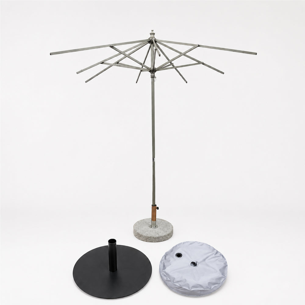 Quadratischer Sonnenschirm für die Terrasse – 2m x 2m